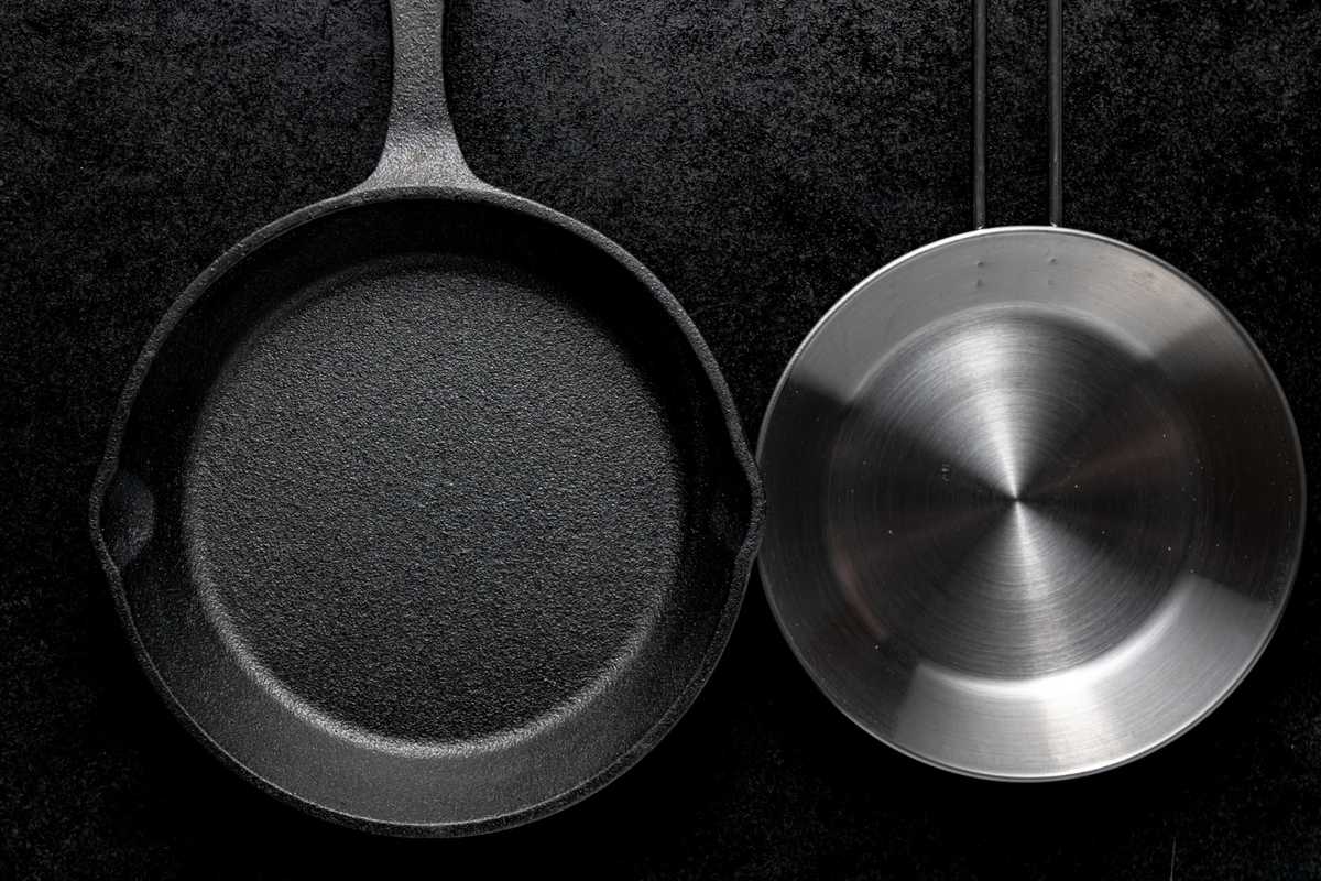 types of frying pan